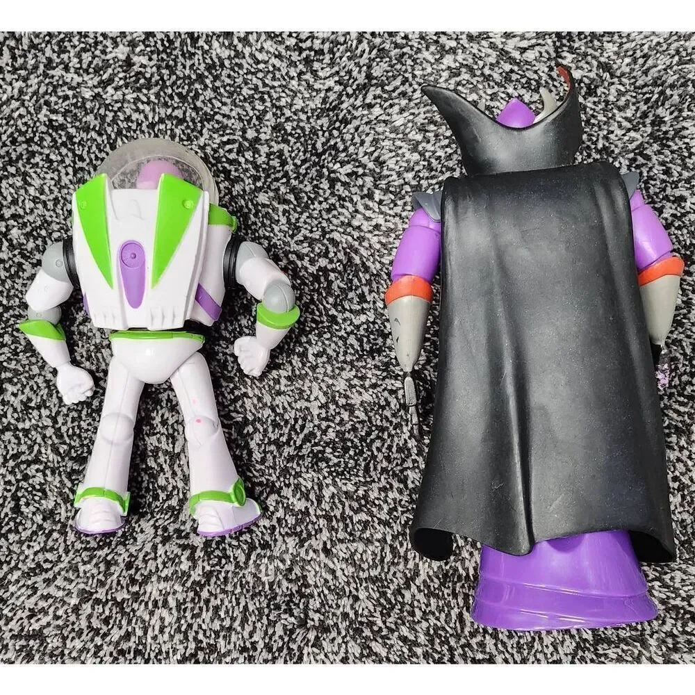 Buzz Lightyear and Zorg Action Figures- Toy Story #A81